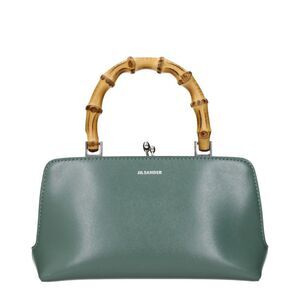 Jil Sander Green Leather Women's Handbag